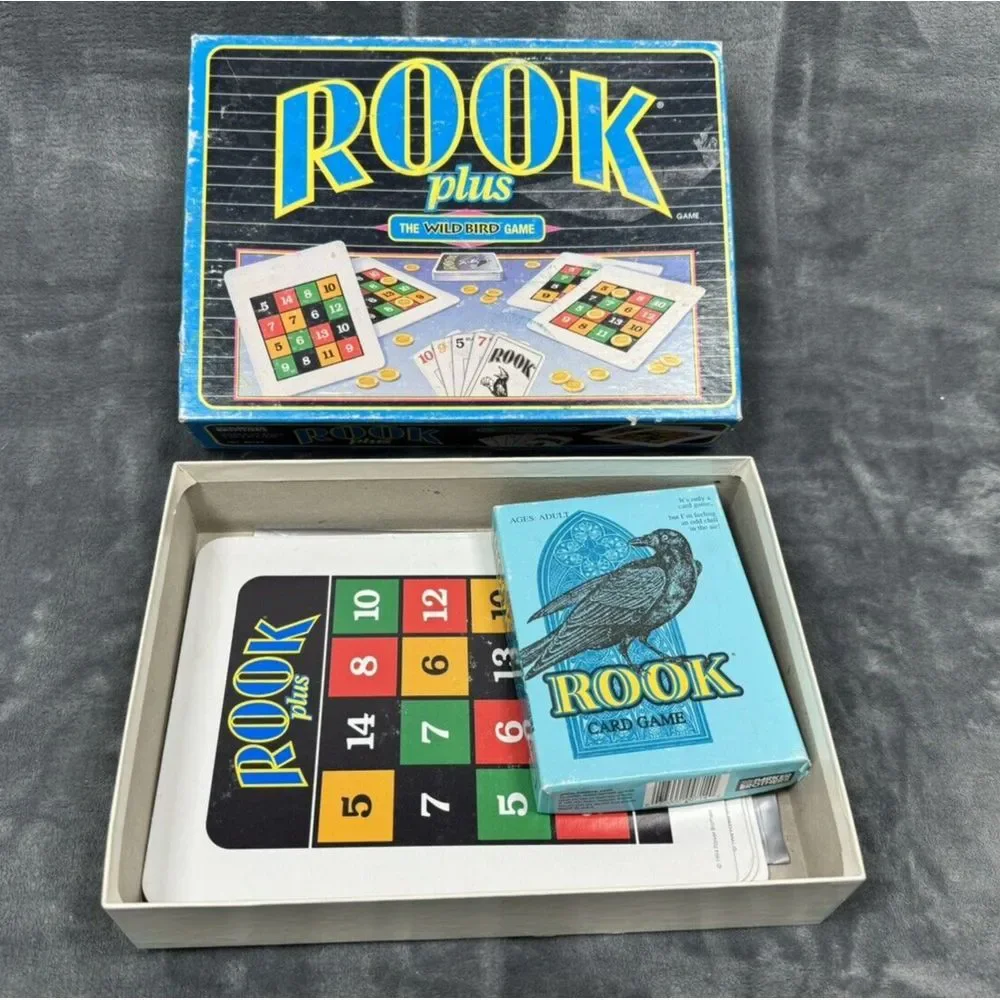 Rook Plus The Wild Bird Game Parker‎ Brothers 1994 Card Game Vintage